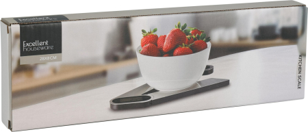 Cantar de bucatarie pliabil Excellent Houseware, metal, 20x8, 5 kg, gri [1]