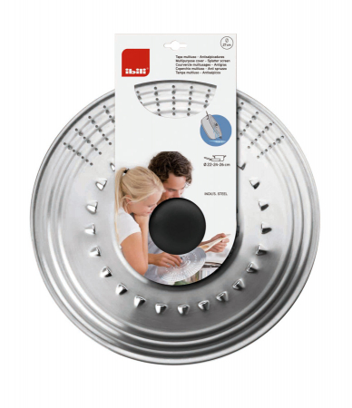Ibili multifunctional lid, stainless steel, 18/20/22 cm, silver [1]