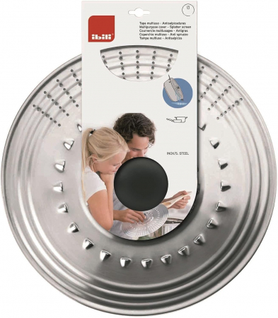 Ibili multifunctional lid, stainless steel, 30/32/34/36 cm, silver [1]
