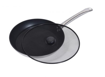 Excellent Houseware cooking pot lid, aluminum/polypropylene, 29 cm, black [2]