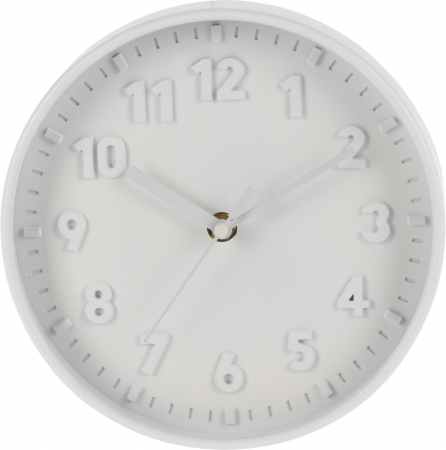 Decoratiuni - Ceas decorativ Excellent Houseware, polipropilena, 20 cm, alb