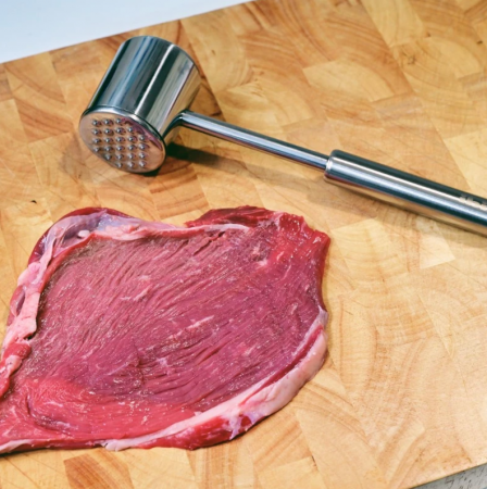 Ciocan fragezire carne Ibili, otel inoxidabil, 27 cm, argintiu [1]