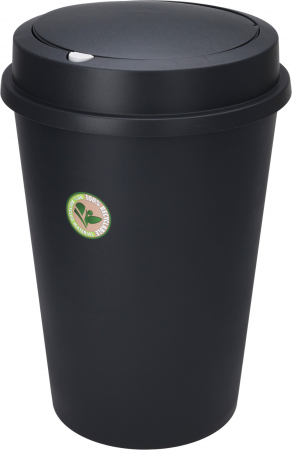 Cosuri gunoi - Cos de gunoi Excellent Houseware, polipropilena, 40x58 cm, 47 l, antracit