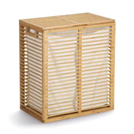 Cosuri rufe - Cos de rufe Zeller, bambus/bumbac, 54x33x61 cm, maro