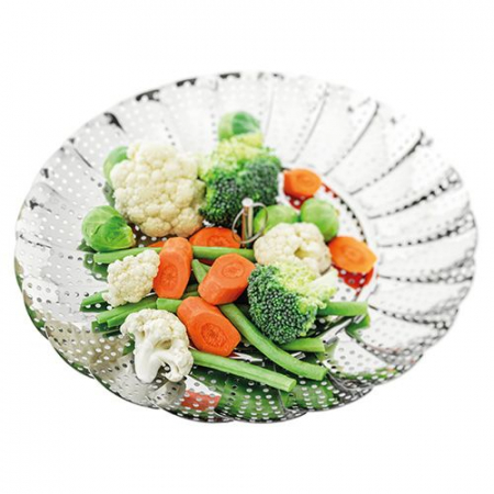 Judge extendable steam cooking basket, stainless steel, 18/28 cm, silver [1]