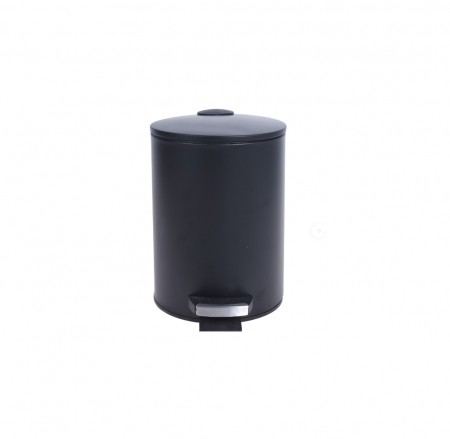 Cosuri gunoi - Cos gunoi Excellent Houseware, metal, 17x23 cm, 3 l, negru