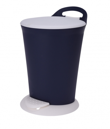 Cosuri gunoi - Cos gunoi Excellent Houseware, polipropilena, 21x30 cm, 6 l, albastru