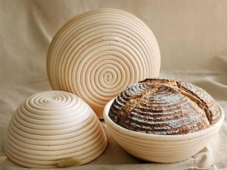 Cos pentru dospit paine  Ibili, ratan, 25x8.5 cm, bej [4]