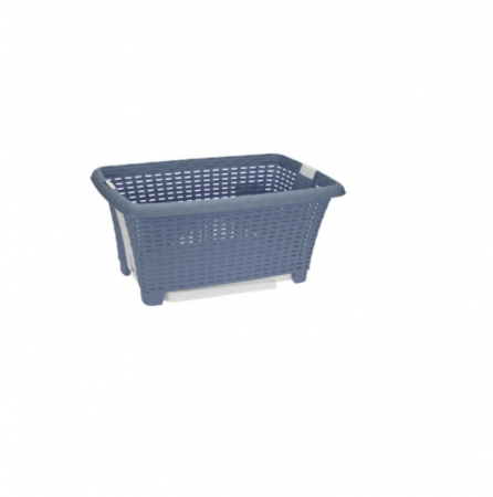 Cosuri rufe - Cos rufe cu picioare Excellent Houseware, polipropilena, 60x40x60 cm, albastru