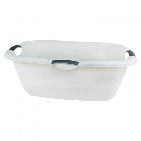 Cosuri rufe - Cos rufe Excellent Houseware, polipropilena, 68x46x25 cm, alb