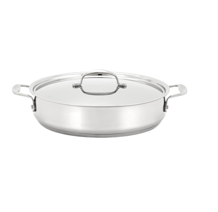 Bucatarie - Cratita cu capac Stellar Profile, otel inoxidabil 18/10, 28 cm, 2.5 l, argintiu