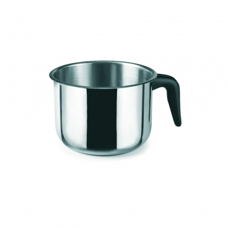 Pots - Ibili-Induktion boiling pan, 18/10 stainless steel, 22x16x12 cm, silver/black