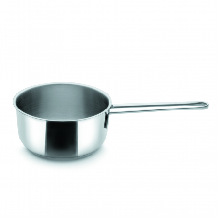 Pots - Ibili-Noah saucepan, 18/10 stainless steel, 18x9 cm, 2.3 l, silver