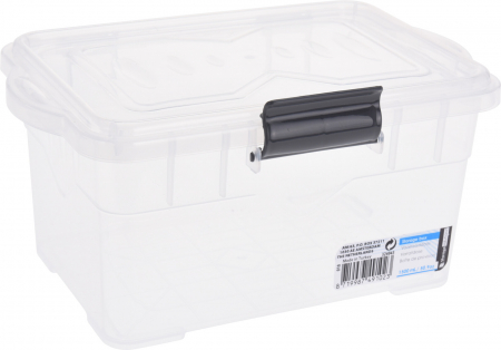 Universale - Cutie depozitare Excellent Houseware, polipropilena, 21x13x10 cm, 1.5 l, transparent