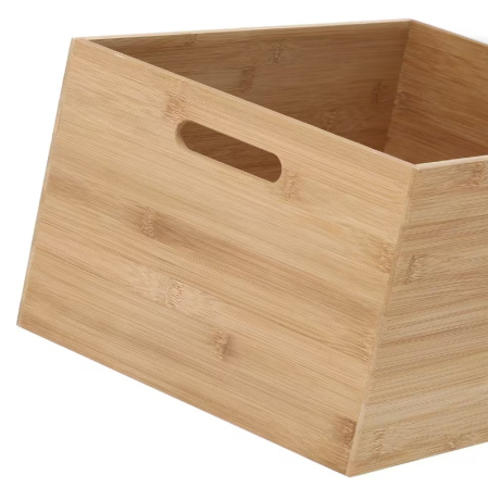 Cutie depozitare Zeller, bambus, 40x30x21 cm, maro [2]