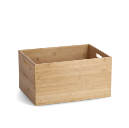 Universal - Cutie depozitare Zeller, bambus, 40x30x21 cm, maro