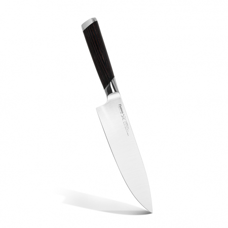 Cutite - Cutit bucatar Fissman-Fujiwara, otel AUS-8, 20 cm, negru/argintiu