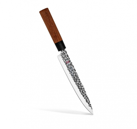 Cutite - Cutit feliat Fissman-Kensei Ittosai, otel AUS-8, 20 cm, argintiu/maro