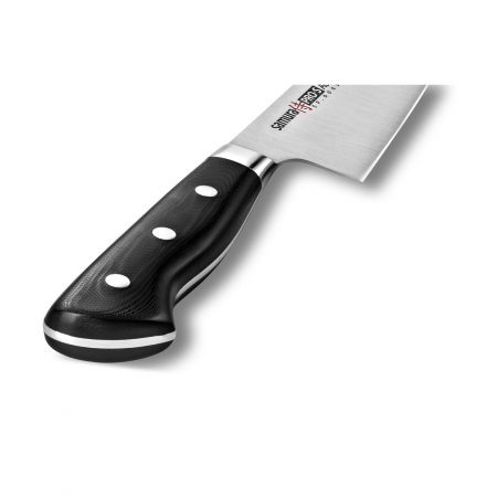 Cutit bucatar Samura-PRO S, otel AUS 8, 20 cm, argintiu/negru [2]