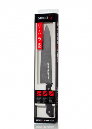 Samura-Shadow chef's knife, AUS-8 steel, 20.8 cm, black [5]