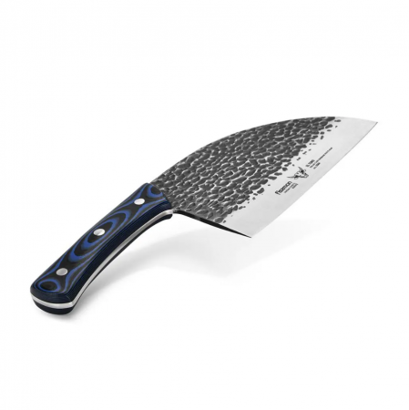 Fissman-El Toro Serbian chef's knife, AUS-8 steel, 18 cm, blue/silver [1]