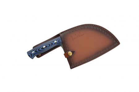 Cutit bucatar sarbesc Samura-Mad Bull, otel AUS-8, 18 cm, albastru/argintiu [1]
