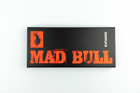 Cutit bucatar sarbesc Samura-Mad Bull, otel AUS-8, 18 cm, albastru/argintiu [2]