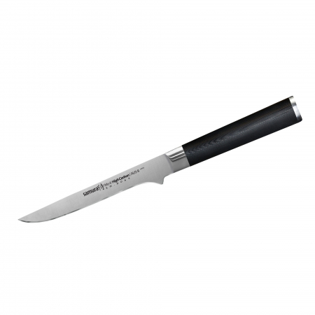 Cutite - Cutit dezosat Samura-MoV, otel AUS-8, 16.5 cm, argintiu/negru