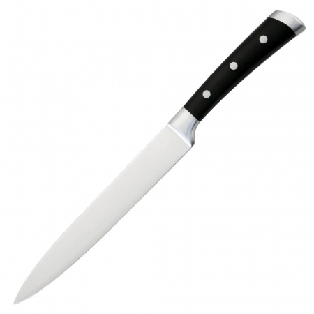 Cutite - Cutit feliat Carl Schmidt Sohn Herne, otel 420J2, 20 cm, argintiu/negru