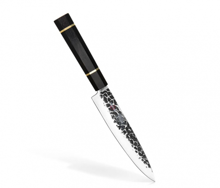 Knives - Fissman-Kensei Bokuden Slicing Knife, AUS-8 steel, 18 cm, silver/brown