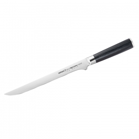 Knives - Samura-MoV threaded knife, AUS-8 steel, 21.8 cm, silver/black
