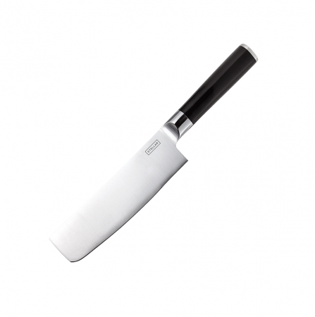 Cutite - Cutit nakiri Stellar Poise, otel X50CrMoV15, 16 cm, argintiu/negru