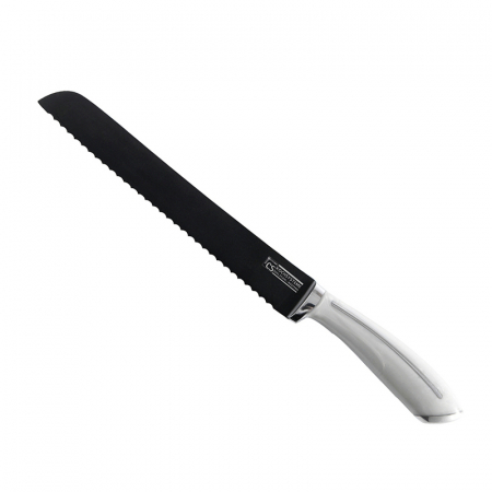 Garmisch bread knife, stainless steel, 32 cm, black/white [1]