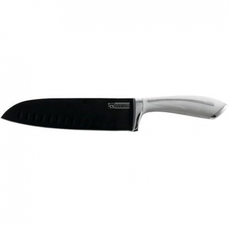 Cutite - Cutit santoku Carl Schmidt Sohn Garmisch, otel inoxidabil, 16 cm, negru/alb