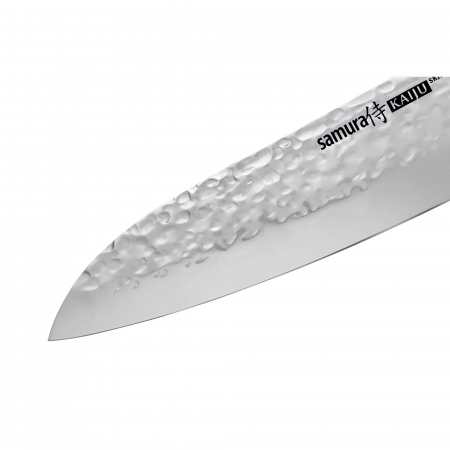 Cutit santoku Samura-Kaiju, otel Aus-8, 18 cm, argintiu/maro [1]