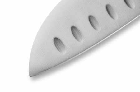 Samura-MoV santoku knife, AUS-8 steel, 18 cm, silver/black [3]