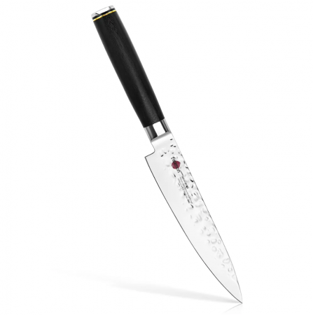 Cutite - Cutit universal Fissman-Kensei Kojiro, otel AUS-8, 14 cm, argintiu/negru