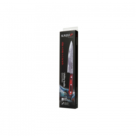 Cutit universal Samura-Kaiju, otel Aus-8, 15 cm, argintiu/maro [4]