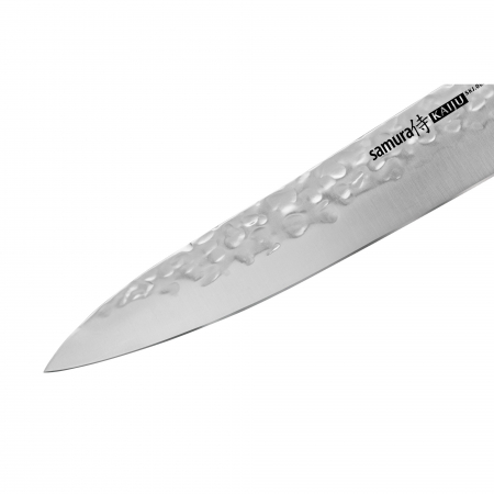 Cutit universal Samura-Kaiju, otel Aus-8, 15 cm, argintiu/maro [1]