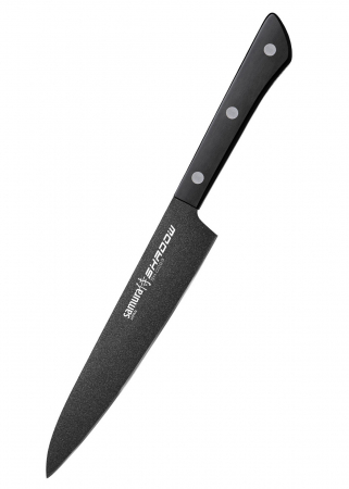 Knives - Samura-Shadow utility knife, AUS-8 steel, 15 cm, black
