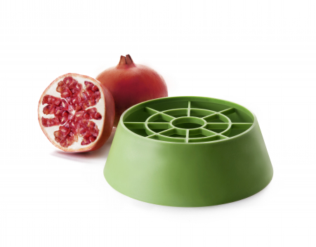Decojitoare fructe si legume - Desamantator rodie Ibili-Kitchen Aids, plastic, 18 cm, verde