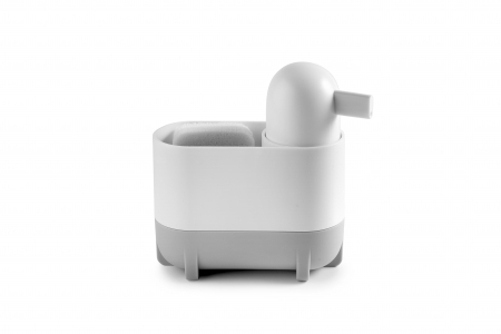 Cooking utensils - Liquid detergent dispenser, Ibili-Flexiform, polypropylene, 16x7 cm, white
