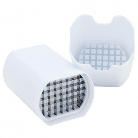 Excellent Houseware potato slicer, plastic/stainless steel, 10x7.7x10 cm, white [5]