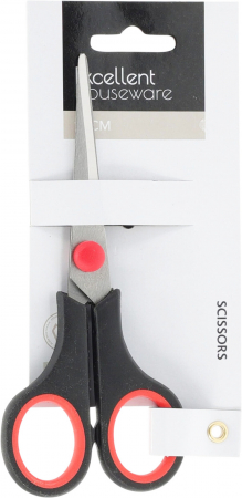 Foarfece - Foarfeca Excellent Houseware, otel inoxidabil, 14 cm, rosu
