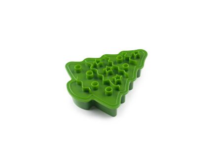 Tavi si forme fursecuri - Forma fursecuri brad Ibili, plastic, 11 cm, verde
