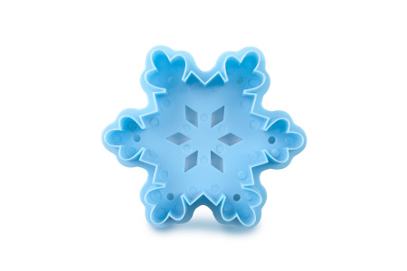 Forma fursecuri fulg de nea Ibili, plastic, 10 cm, albastru [2]