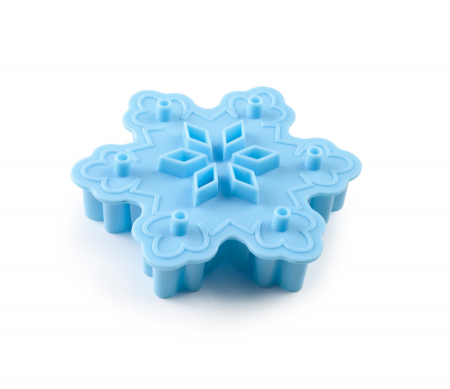 Tavi si forme fursecuri - Forma fursecuri fulg de nea Ibili, plastic, 10 cm, albastru