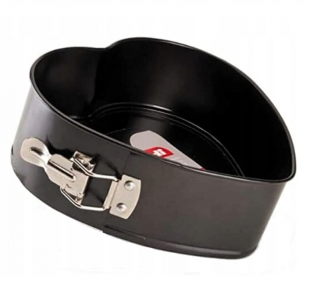 Ibili-Moka removable cake pan, steel, 22 cm, black [1]