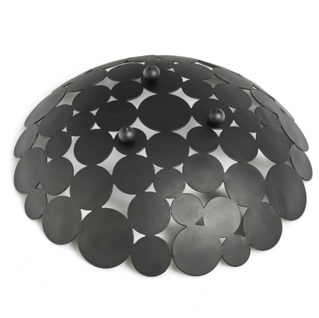 Fructiera Zeller, metal, 29x8.5 cm, negru [2]