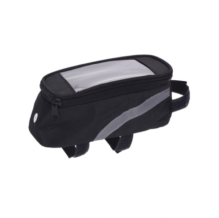 Activitati in aer liber - Geanta pentru bicicleta Excellent Houseware, poliester, 22x13x8 cm, negru